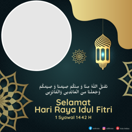 Twibbon idul fitri 1442