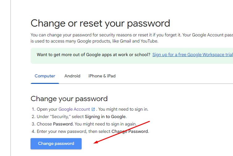 Cara Mengganti Password Gmail Yang Lupa Menggunakan Laptop